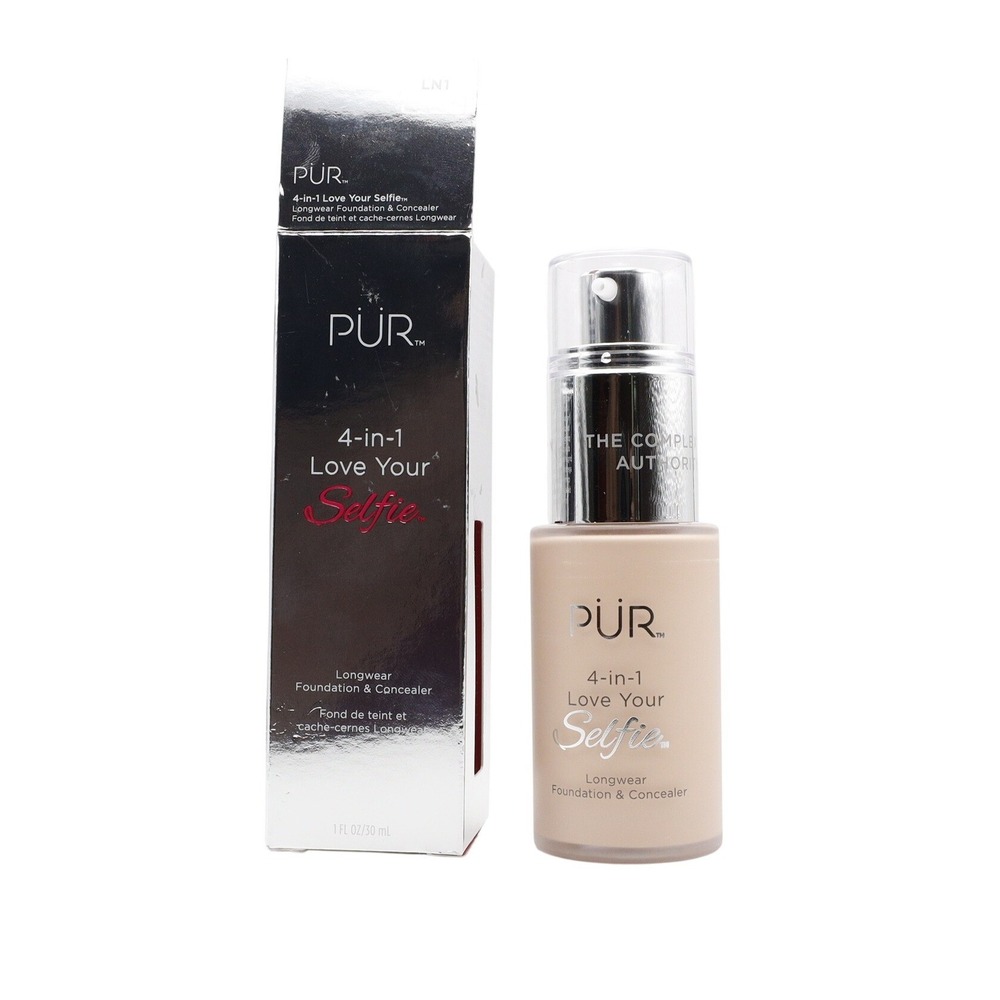 PUR - 4-in-1 Love Your Selfie Foundation & Concealer - LN1 - 1 fl oz / 30 ml